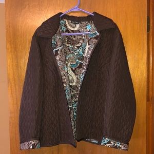 Tara Jones Brown Jacket